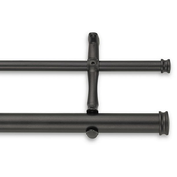 Cambria Premier Complete 28Inch 48Inch Double Drapery Rod in Matte