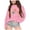 Pink, variant on Boys Sweatshirts Childrens Cute Print Pullover Crew Neck Long Sleeve Hoodless Sweatshirt Orange 5-6 Years