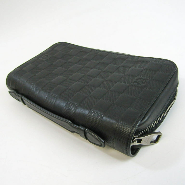 Louis Vuitton Zippy Xl Leather Wallet (pre-owned) in Black for Men