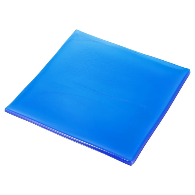 35x35x1cm Motocicleta Asiento Gel Almohadilla Impactos Absorción Estera Cojín