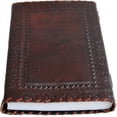 thumbnail image 2 of Jaald 10" Leather Journal Blank Notebook Handmade Travel Diary with Lock Writing Bullet Journal Christmas Gift Brown Sketchbook for Artists, 2 of 9