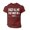 Red, variant on Father Day Printed Fashionable Men Tennis T Shirt Casual Short Sleeve Crew Neck Soft Blend Top Summer Streetwear