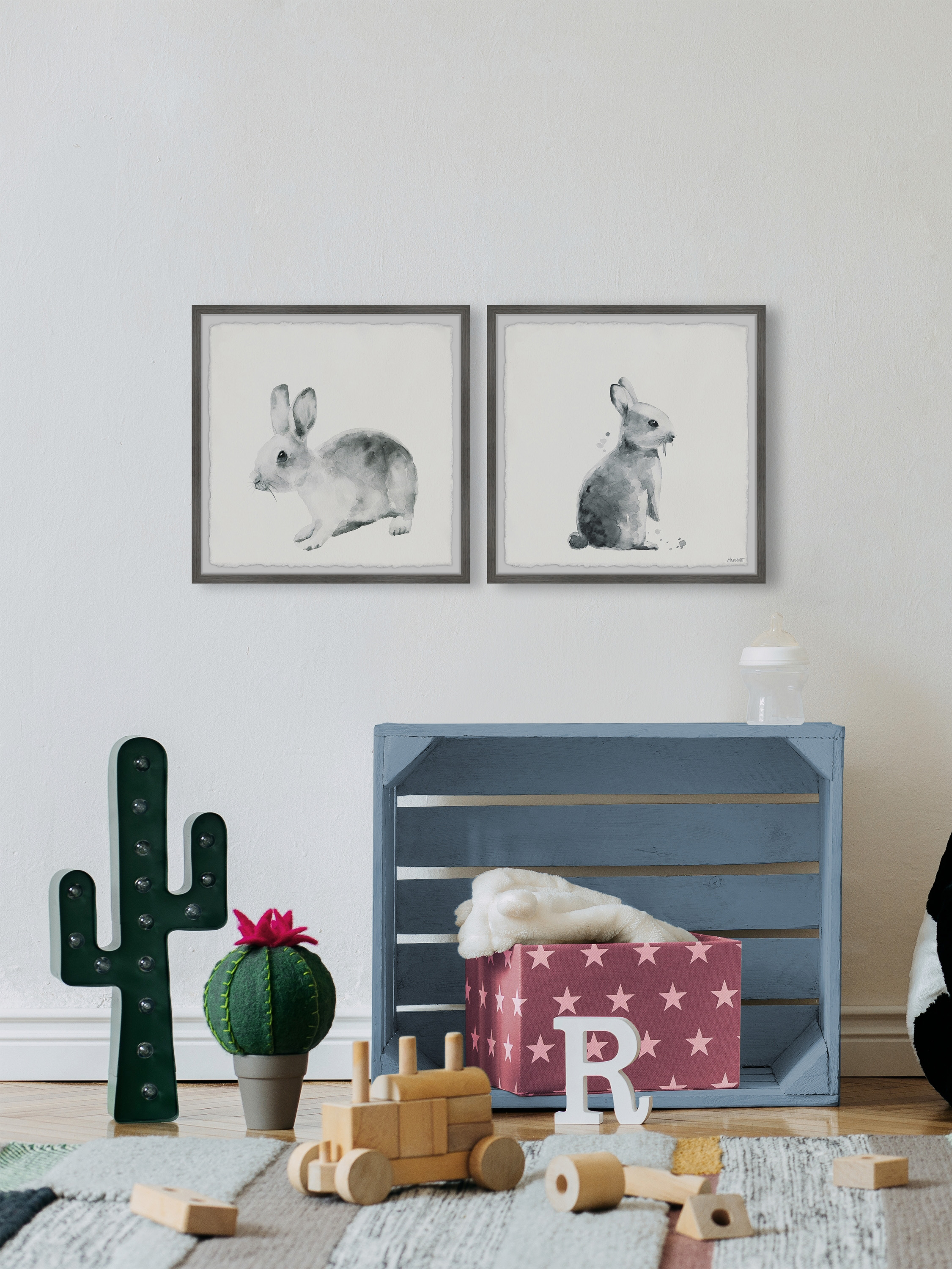 Marmont Hill Printed Animals & Insects Framed Art Prints, Set of 2