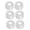 C, variant on 10PCS Elastic Aluminum Foil Food Covers Disposable Reusable Heat Insulating Plate Bowl Lids Stretch Silver Foil Food Wraps for Leftovers Cooking Catering Restaurant Kitchen