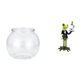 thumbnail image 1 of Adorno Redondo Transparente Para Pecera Pequeña, Jarrón Para Acuario, Figura Decorativa De Mesa, Escultura De Animal Para Oficina, Hogar, Plantas, Estante De Entrada., 1 of 8