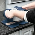 thumbnail image 4 of RITZ Pot Holder Mitz Set, 100% Cotton, 4-Pack, 5.5" x 8.5", Federal Blue, 4 of 5