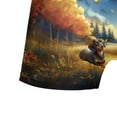 thumbnail image 5 of Hello Fall Dachshund Enjoys Warm Campfire Autumn Night Bright Moon All Over Print Boxer Briefs Underwear for Men Dad Wiener Dog Lover Gifts Idea - 01008, 5 of 6
