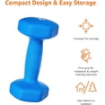 thumbnail image 4 of Mancuernas recubiertas de goma para hombres y mujeres, mancuernas de fitness para el hogar, mancuernas pequeñas de colores, mancuernas hexagonales, un par, 4 of 4