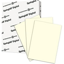 Springhill Cream Colored Paper, 28lb Copy Paper, 104 gsm, 8.5 x 11 printer paper, 1 Ream / 500 Sheets - Pastel Paper with Smooth Finish (024070R)