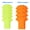 Safety Green/Orange 9pcs, variant on High Visibility Safety Pocket T-Shirt for Men, 50/50 Cotton/Polyester Hi-Vis Safety Work Tees, (Safety Green 6pcs, L)