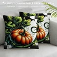 thumbnail image 3 of COMIO Fall Throw Pillow Covers Buffalo Plaid Pumpkin Maple Leaves Decorative Pillow Cases Thanksgiving Autumn Square Pillow Covers Farmhouse Home Decor For Sofa Couch Porch Outdoor, 3 of 5
