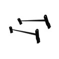 thumbnail image 1 of Black Horse Offroad Ladder Rack TR-WRG2 150 Pound Capacity; Rail System Mount; Direct Fit; Set of 2, 1 of 7
