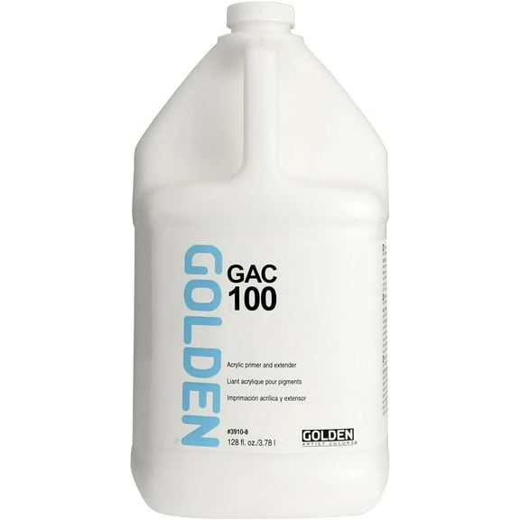 GAC 100 by GOLDEN - Acrylic Polymer (128 oz.)