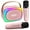 Pink, variant on Mini Karaoke Machine, Portable Speaker with 2 Wireless Microphones, Gifts for Kids Adults, Pink