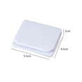 thumbnail image 4 of 2 Pcs Clips de Protection Coupe-Vent Clips de Rideau de Douche Auto-Adhésifs, 4 of 8