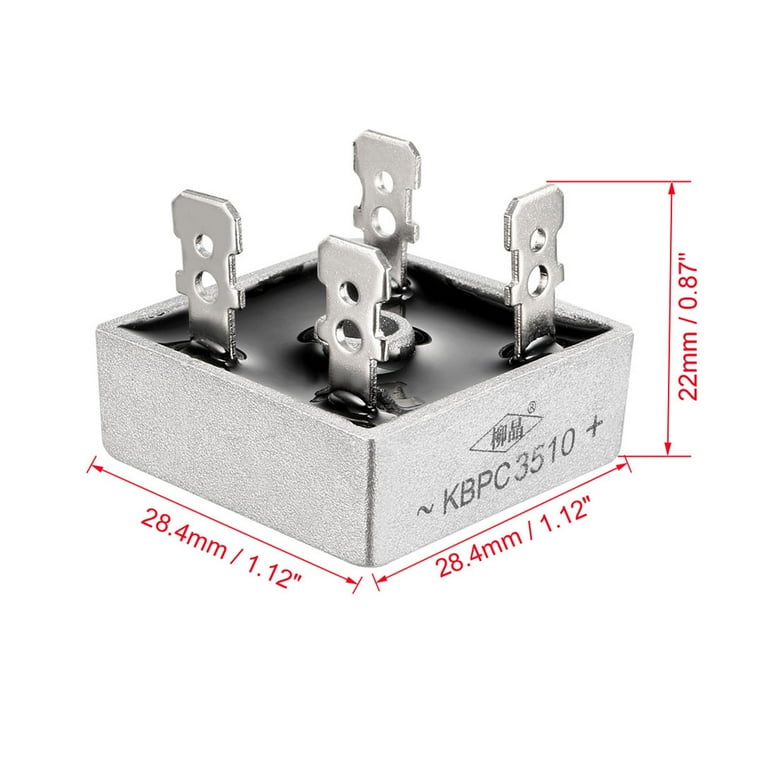 KBPC3510 1000V 35A Single Phase Bridge Rectifiers Half-Wave