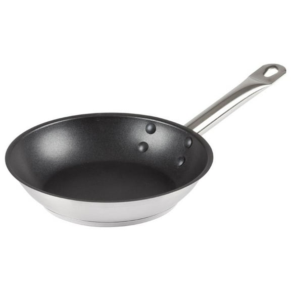 Winco SSFP-8NS Master Cook S/S 8' Non-Stick Fry Pan