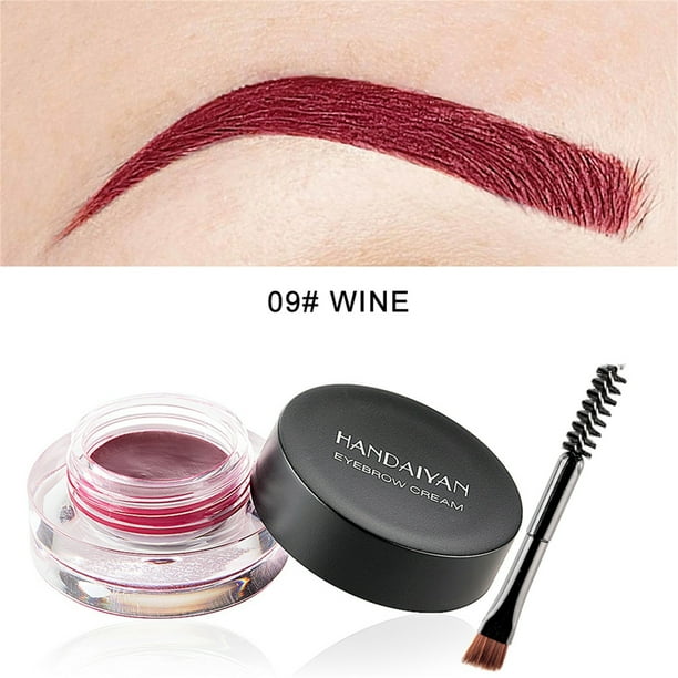 onlyliua Fin de Temporada Crema para Teñir Cejas Color Crema para Teñir Cejas Delineador de Ojos