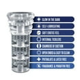thumbnail image 2 of Rize - Luz - Glow in the Dark Self- Lubricating Stroker - Clear, 2 of 11