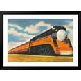 thumbnail image 2 of Art.com Southern Pacific Streamlined Train, Sunbeam Art Print, Black Frame Wall Art, 44" x 32", 2 of 5