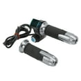 thumbnail image 4 of Electric  Throttle Handle, 1 Pair  Throttle Grip Grain Pattern  For 12V To 99V Electric Vehicles Grey Handle Cover, 4 of 8