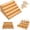 5-Tier, variant on Bamboo Skewer Holder, 6-Tier Bamboo Skewer Display Stand with Holes, Tiered Food Skewer Organizer for BBQ, Catering & Parties