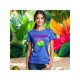 thumbnail image 1 of Playera Blusa De Palm Beach Surf Club – Vibra Tropical con Sabor a Coco Color Aqua Talla Extra Grande Marca Emil SaEs, 1 of 4