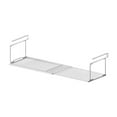 thumbnail image 1 of Luzkey Étagère de Rangement Extensible sous le Bureau, Organisation, Panier d'Étagère sous Armoire, Panier de Rangement Suspendu pour Boissons, Collations, Comptoir, Blanc, 1 of 7