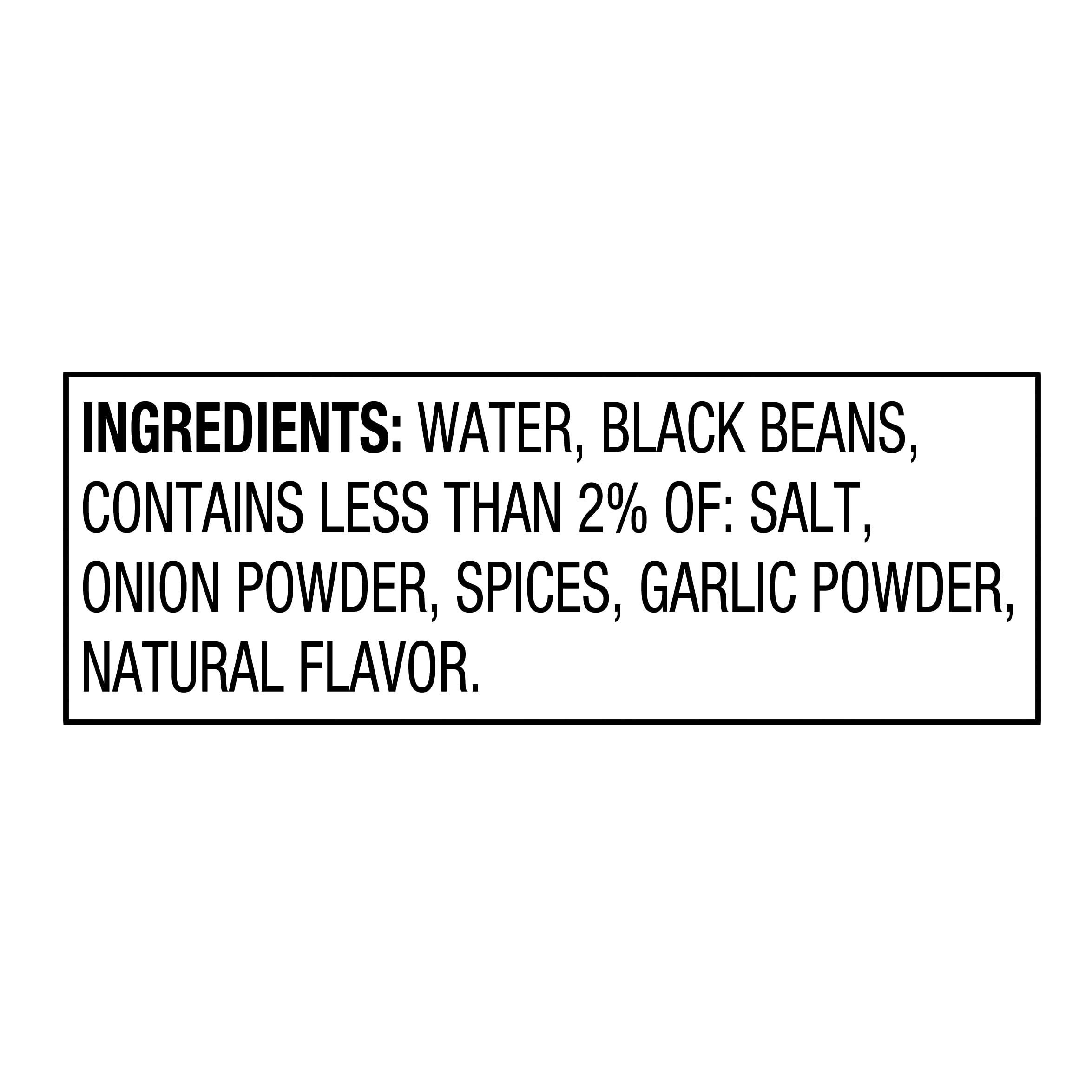 Great Value Seasoned Black Beans, 15 oz Can