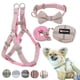 thumbnail image 2 of Soft Dog Harness and Leash Set Adjustable Nylon Chihuahua Dog Collar For Small Medium Dogs Pet Products Walking ShopWise Round, 2 of 15