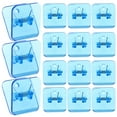 thumbnail image 6 of KALLORY Set of 20 Acrylic and Metal Photo Clips for Decoration, Craft Supplies, Practical and Cute Accessories, 6 of 8