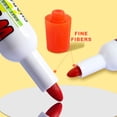 thumbnail image 4 of Juego de 12 rotuladores de tiza líquida fáciles de borrar para niños y niñas., 4 of 5