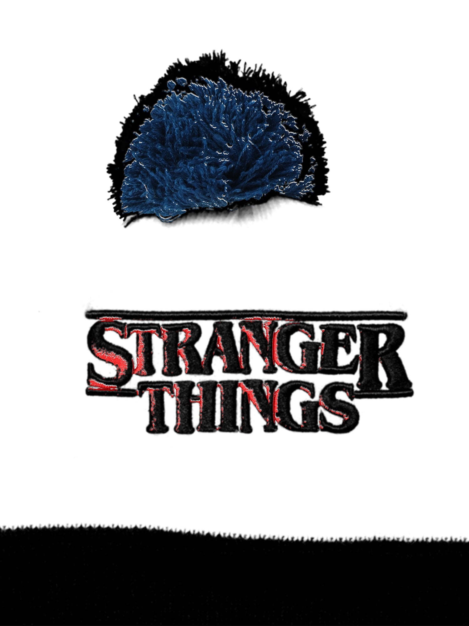 Stranger Things Pom Beanie, Red White Blue