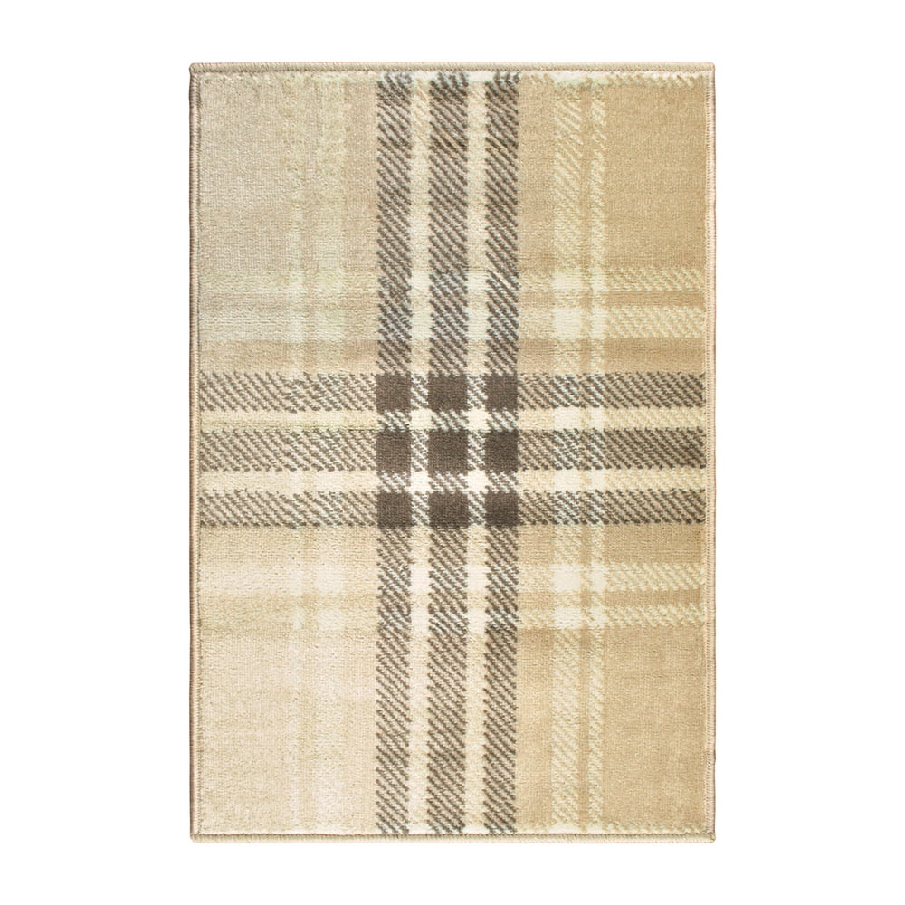 Impressions Zarzamora Modern Plaid Indoor Area Rug