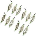 thumbnail image 1 of 12Pcs Luminous Carp Fishing Feeder Coil Inline Method Fishing Tackle Bait Thrower In-Line Method Lures Cage Basket Baits, 1 of 6