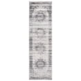 thumbnail image 2 of Safavieh Atlas Dinah Oriental Runner Rug, Ivory/Gray, 2'2" x 8', 2 of 11