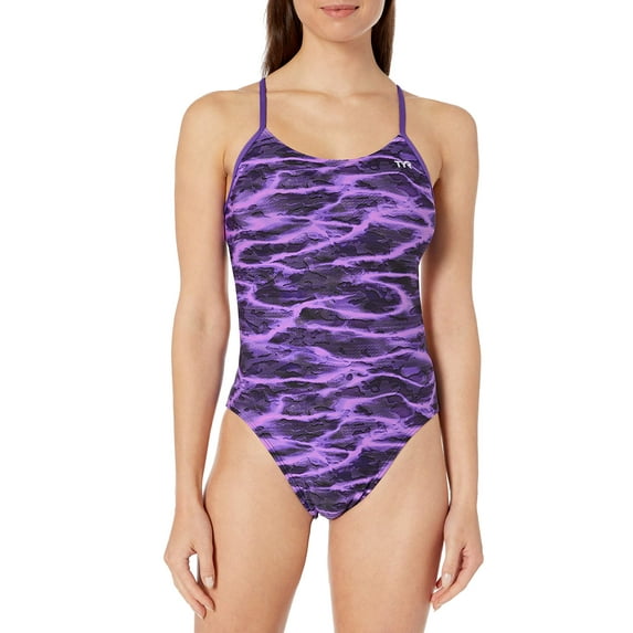 TYR Women's Lambent Cutoutfit One Piece Swimsuit