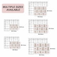 thumbnail image 6 of Easter Outdoor Rug 6x9 Ft, Non Slip Washable Area Rug, Spring Pink Bow Bunny Grey White Checkered Patio Rugs Carpet Runner, Large Floor Mat for Indoor/Outdoor Deck Porch Camping, 6 of 8