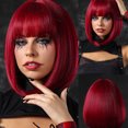 thumbnail image 3 of Peluca de cosplay para mujer, pelucas rectas para fiesta festiva, peluca sexy realista, peluca de aspecto natural para mujer, 3 of 8
