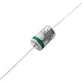 thumbnail image 2 of 6x SAFT LS14250AX 1/2AA Axial 3.6V Lithium Thionyl Chloride Battery, 2 of 7