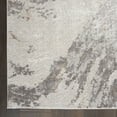 thumbnail image 4 of Nourison Sleek Textures Abstract Brown/Ivory 7'10" x 10'6" Area Rug, (8x11), 4 of 8