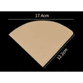 thumbnail image 5 of V60 Cone Coffee Filters, Set Of 100, Disposable Paper Coffee Filters, Natural Paper Filters For Pour Over Coffee Dripper And Coffee Maker (Natural Brown), 5 of 5