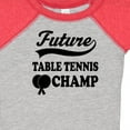 thumbnail image 4 of Inktastic Table Tennis Future Champ Boys or Girls Baby Bodysuit, 4 of 5