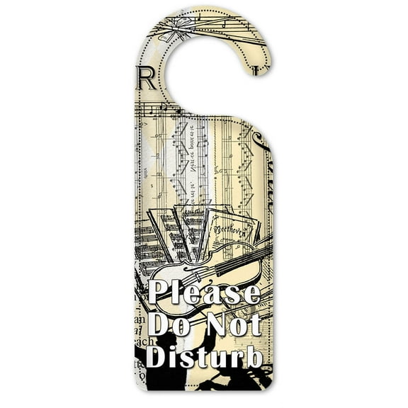 Do Not Disturb Door Knob Hanger Sign - Harmony