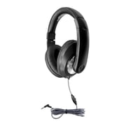 Hamilton Buhl Smart-Trek ST1BK Headphone - Stereo - Mini-phone (3.5mm) - Wired - 32 Ohm - 50 Hz to 20 kHz - Binaural - Ear-cup - 5 ft Cable - Black, Silver