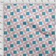 thumbnail image 3 of oneOone Cotton Poplin Fabric Triangle|Parallelogram & Square Geometric Printed Craft Fabric BTY 42 Inch Wide, 3 of 4