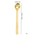 thumbnail image 2 of Cute Cat Mini Coffee Spoon Stainless Steel round Small Kitchen Table Set Small round Dining Table Set for 4 Modern Small Dining Table round Set Formal Dining Room Table Set Woven Chargers, 2 of 3