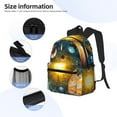 thumbnail image 5 of Gaeub Space Planet School Backpack Waterproof Bookbag for Men Women College High School Bags, 5 of 8