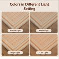 thumbnail image 7 of Design&I 8'x10' Ultra Soft Area Rug, Checkered Neutral Terracotta Beige Geometric Plaid Boho Tan Orange None Fluffy Washable Non Shedding for Bedroom Living Room Under Sectional, 7 of 7