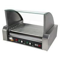 RollerDog Big 24 Stainless Steel Hotdog Roller with Drip Tray by Imperial Supply